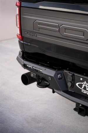 Ford F-150 Raptor Rear Bumper - Addictive Desert Designs - Phantom - Hammer Black - `21-`22 Ford F-150 Raptor Rear Bumper - Addictive Desert Designs - Phantom - Hammer Black - `21-`22